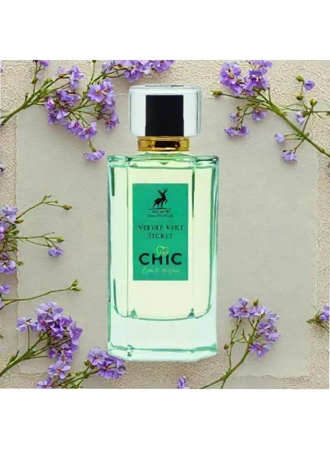 MAISON ALHAMBRA Chic Velvet Vert Secret EDP For Women 100ml - Image 4
