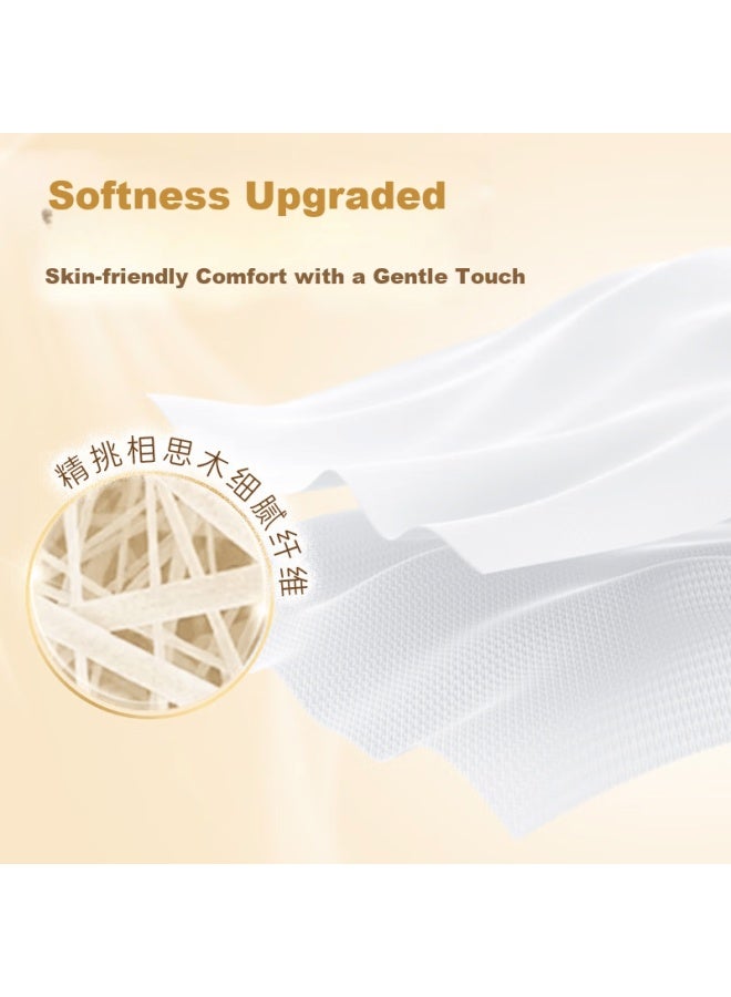 App S Size Natural Wood Gold Series 4-ply 90 Sheets * 4 Packs Tissue Paper Br41sj - Image 4