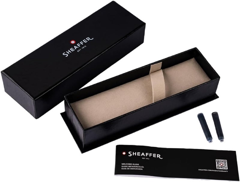 SHEAFFER قلم حبر سائل شيفر E0940351CS VFM باللون الأحمر الزائد - Image 5