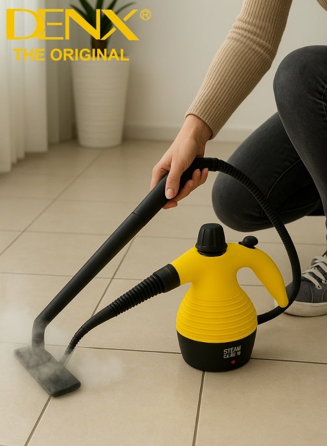 DENX DX2911 Original Steam Cleaner – 1200W High-Pressure Handheld Steamer with 350ml Tank and 15 Cleaning Accessories for Home, Kitchen, Bathroom, Glass, and Fabric Surfaces – Deep Steam Cleaning up to 120°C - Image 5