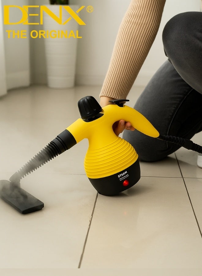 DENX DX2911 Original Steam Cleaner – 1200W High-Pressure Handheld Steamer with 350ml Tank and 15 Cleaning Accessories for Home, Kitchen, Bathroom, Glass, and Fabric Surfaces – Deep Steam Cleaning up to 120°C - Image 4