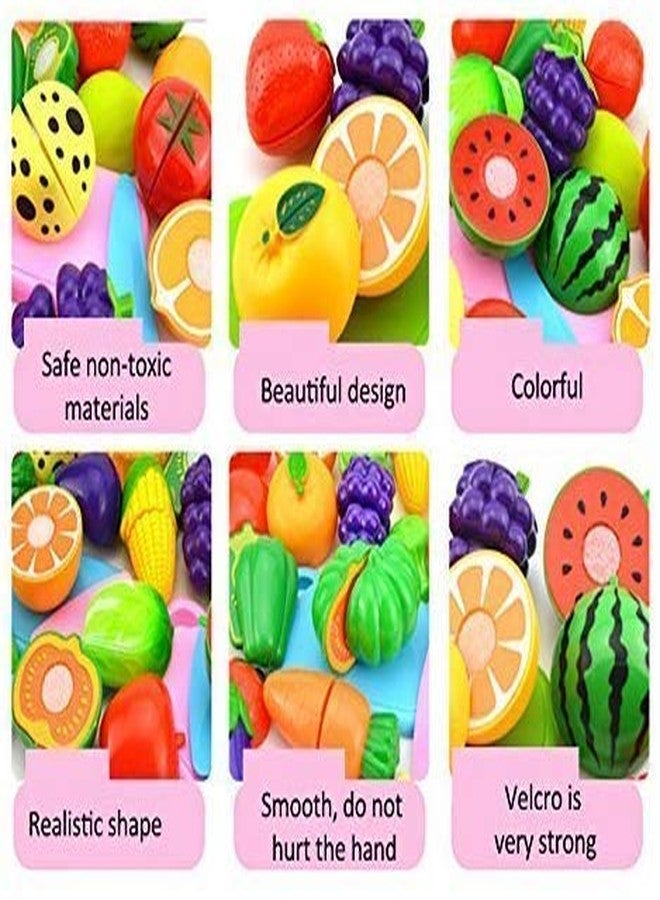 Hatello Toy for Kids Best Birthday Gift | Best Return Gift Letest Adition (sliceable Cutting Fruits and Vegetables Play) - Image 3