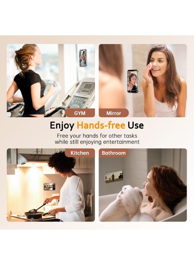 Magnetic Suction Cup Phone Mount for MagSafe Case, Removable Silicone Sticky Grip for iPhone 12/13/14/15/16, Hands-Free Selfies and Videos for TikTok & Instagram Influencer/Creator - Image 5