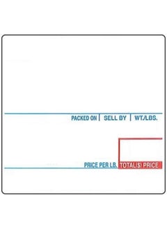 CAS Lst8020 Printing Scale Label 58 X 60 Mm Upc Ingredients 12 Rolls Of 500 Labels  - Image 5