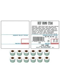 CAS Lst8020 Printing Scale Label 58 X 60 Mm Upc Ingredients 12 Rolls Of 500 Labels  - Image 2