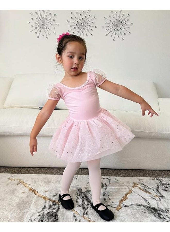 Stelle Girls Ballet Dance Students School Footed Tight (Toddler/Little Kid/Big Kid) (2-4T, BP) - Image 2