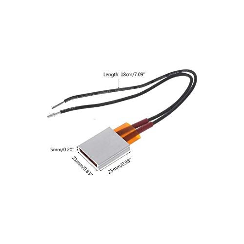 Bestol 2pcs PTC Heating Element 5W-50W AC DC 12V 220 Degree consistant Temperature Ceramic Thermostatic - Image 2