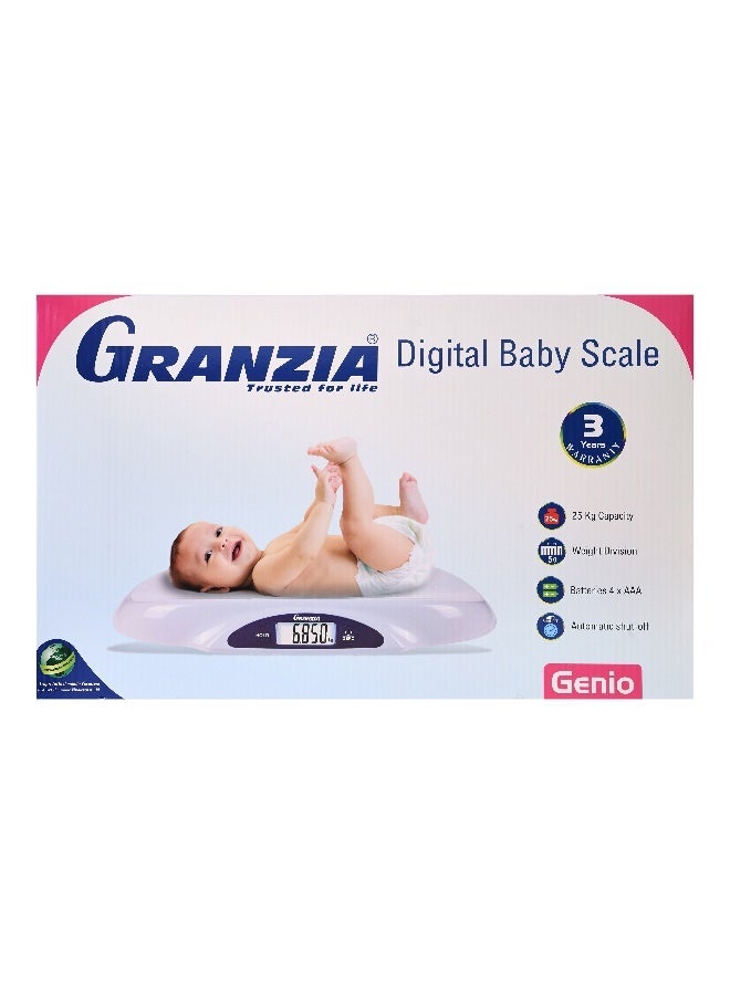 Granzia Genio – Precision Digital Baby Scale for Everyday Baby Growth Tracking - 5 gm Precision Accuracy - Image 1