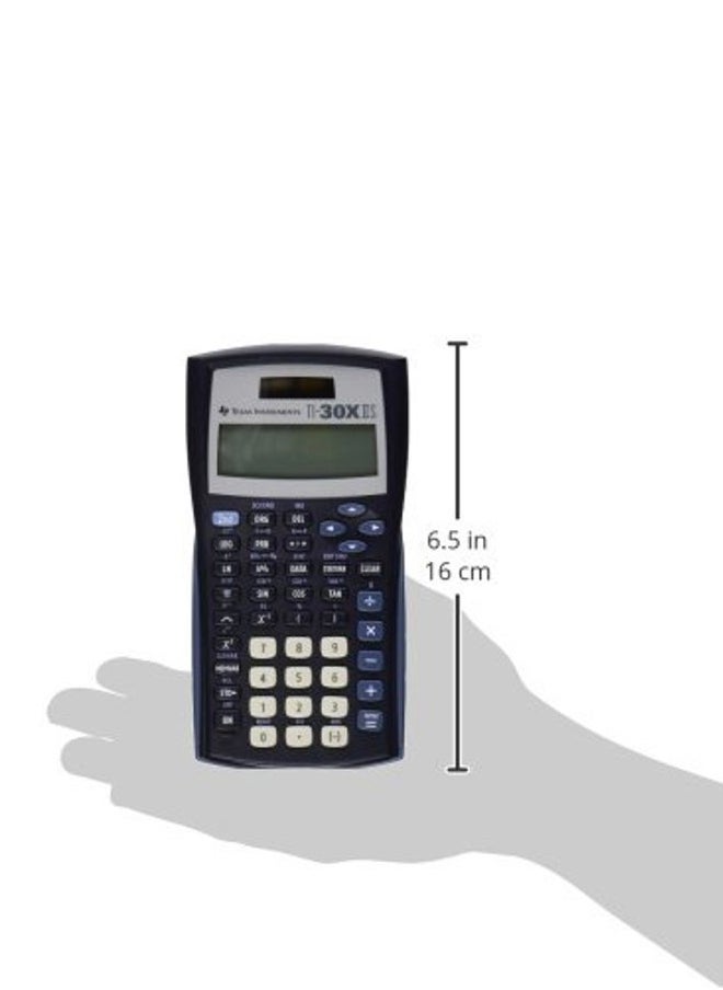 TEXAS INSTRUMENTS TI-30XIIS Scientific Calculator, Black with Blue Accents  - Image 3