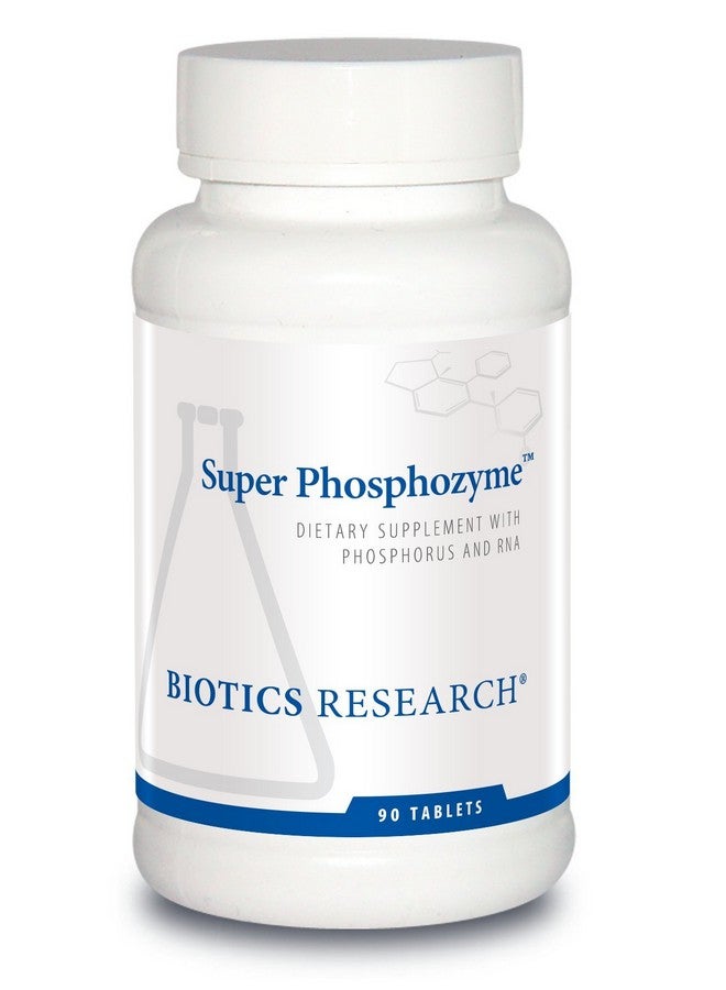 Biotics Research Super Phosphozyme™ -Phosphorous and RNA, Electrolytes, Healthy Bones and Teeth, Protein Production, Energy Support. 90 Tabs - Image 1
