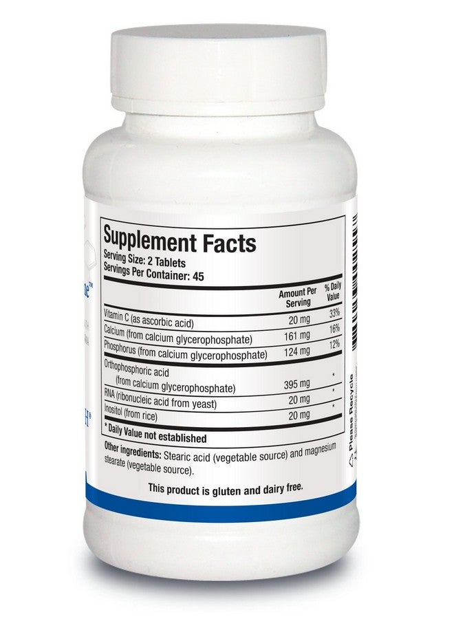 Biotics Research Super Phosphozyme™ -Phosphorous and RNA, Electrolytes, Healthy Bones and Teeth, Protein Production, Energy Support. 90 Tabs - Image 2