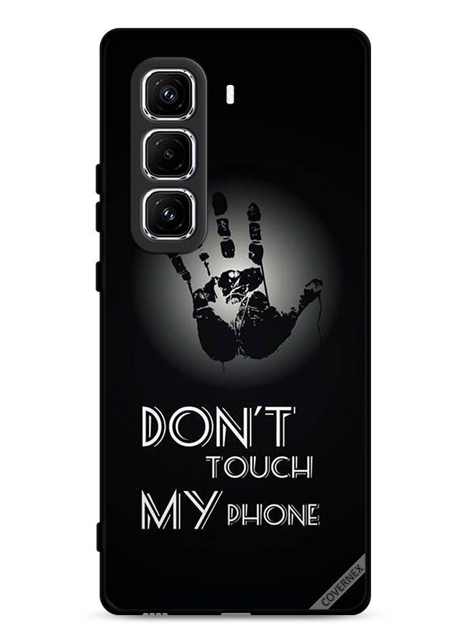 Covernex Infinix Hot 50 Pro Plus 4G Protective Case Cover Don't Touch My Phone Hand - Image 1