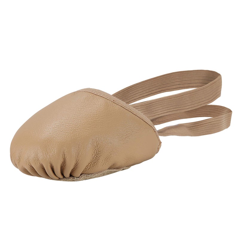 Linodes Leather Contemporary Pirouette Lyrical Half Sole Jazz Ballet Dance Shoe Turning Shoes for Women and GirlsTanS - Image 2