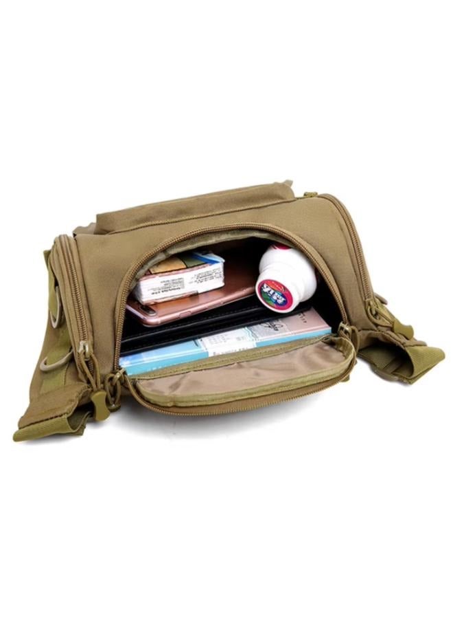 حقيبة فاني باك التكتيكية لصيد الأسماك وحقيبة الخصر وحقيبة كروسبودي