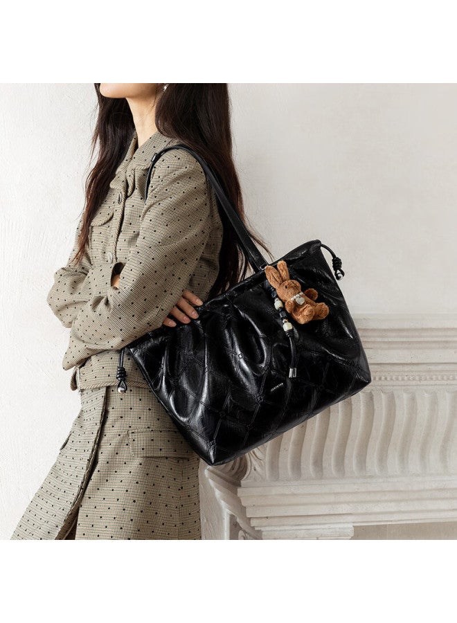 Just Star Tote Bag For Women New Luxury Large Capacity Work Commuter Shoulder Bag Birthday Gift - Image 1