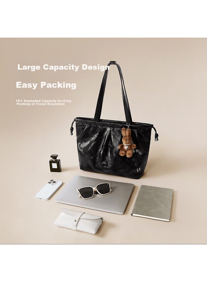 Just Star Tote Bag For Women New Luxury Large Capacity Work Commuter Shoulder Bag Birthday Gift - Image 3