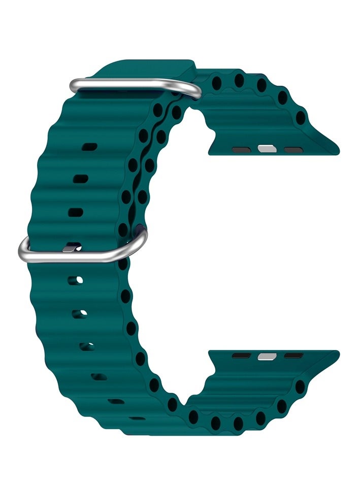 FITME Corrugated Silicone Replacement Band For Apple Watch 42/44/45/49mm - Image 1