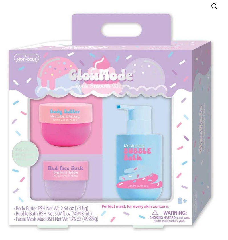 Hot Focus Glow Mode Soak Smooth Glow Set (Pack of 3)
