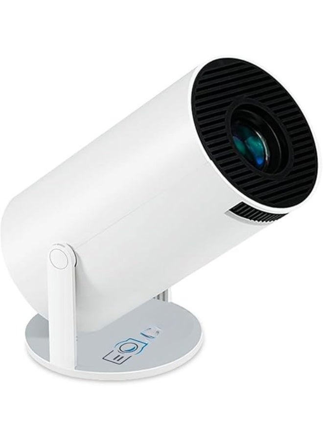 Portable Mini Projector 4K & 2K – Android 11, Wi-Fi 6 & Bluetooth, 180° Rotation, 4500 Lumens, LCD Display, Electric Remote Focus – Fast Wireless Connection - Image 1