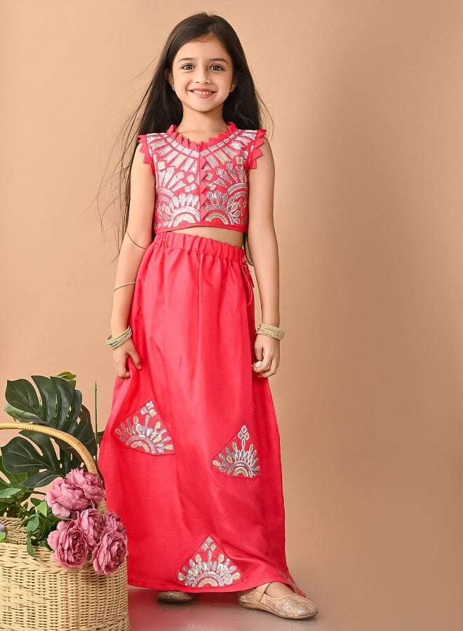 LILPICKS Embellished Lehenga Choli Set 