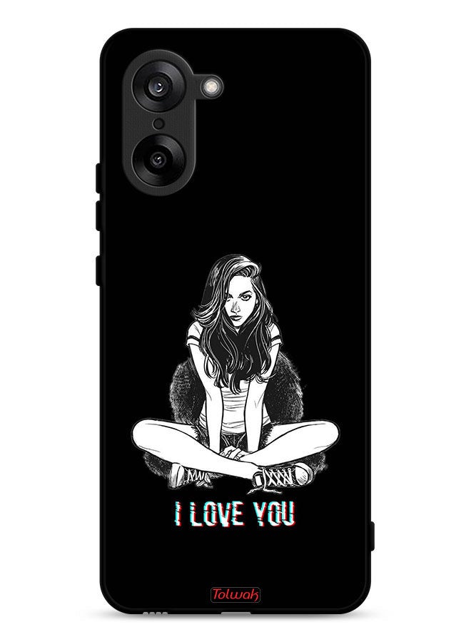 Tolwak OnePlus Nord CE5 Protective Case Cover I Love You Art - Image 1
