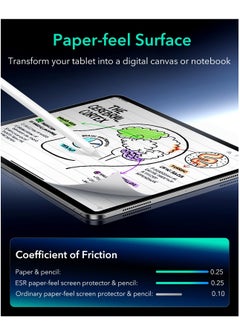 DUSALA IPad Pro 13 Inch M4 Paper-Feel Magnetic Screen Protector 2024 Write and Draw Like on Paper Detachable and Reusable Compatible with Tempered Film Matte Finish  - Image 4