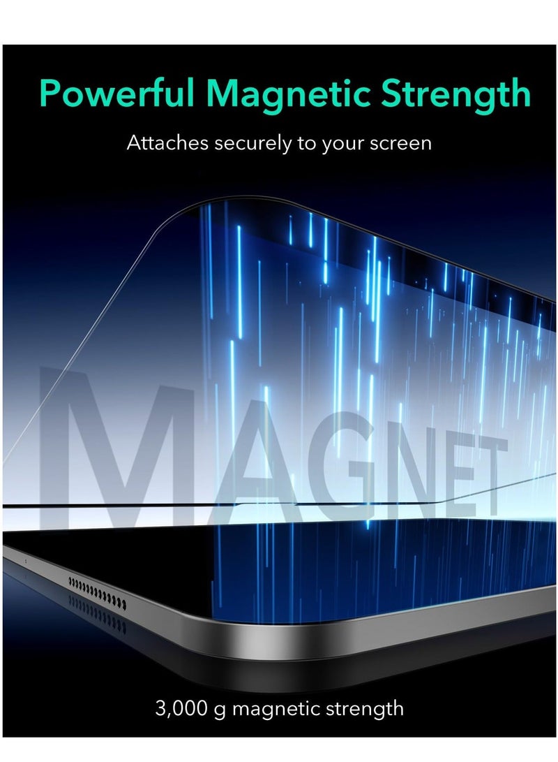DUSALA IPad Pro 13 Inch M4 Paper-Feel Magnetic Screen Protector 2024 Write and Draw Like on Paper Detachable and Reusable Compatible with Tempered Film Matte Finish - Image 3
