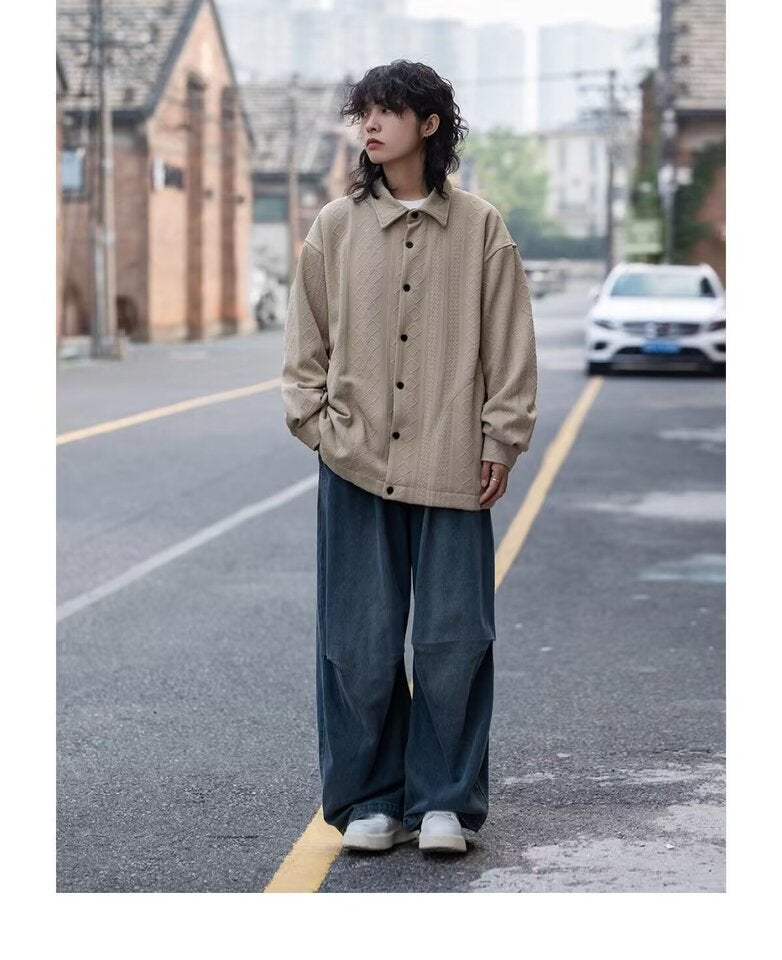 Unisex Classic Denim Jeans Loose Fit Daily Outdoor Wear - Image 1