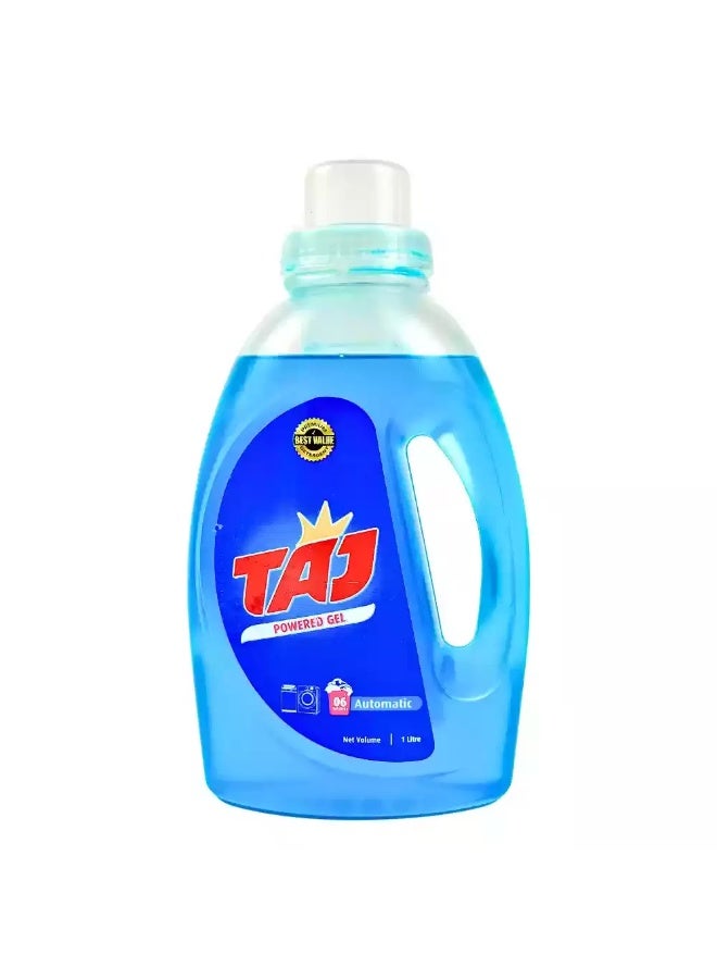 TAJ Taj Powered Gel Automatic Laundry Detergent Liquid- 1Ltr  - Image 1
