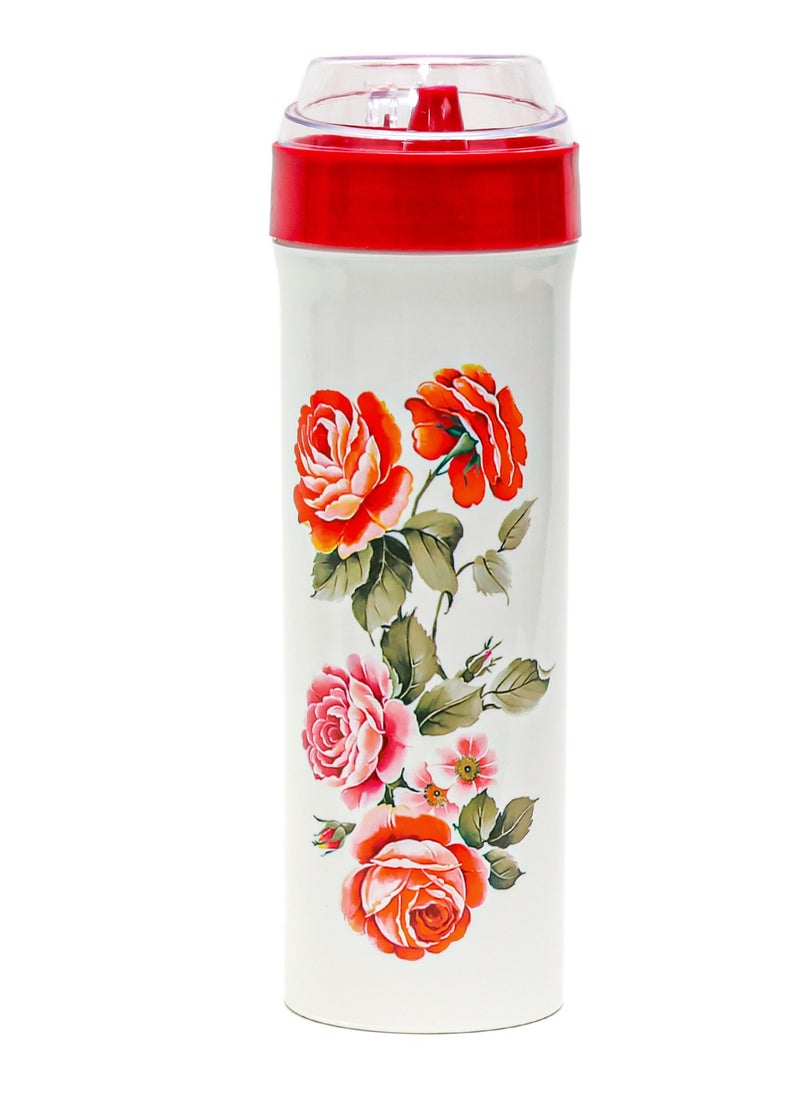 Ozmet - Kitchen Oil Pot Bottle 1 Litre Fibre Dispenser Olive Can Edible Leak-proof Container for Cooking, Restaurant, BBQ - Image 1