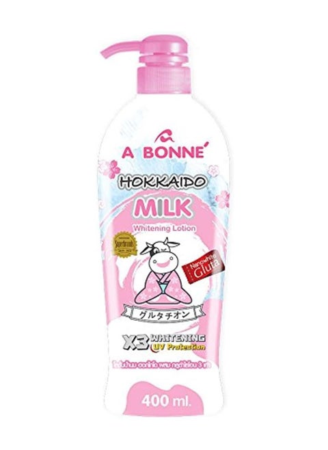 Hokkaido Milk Whitening Lotion 400ml