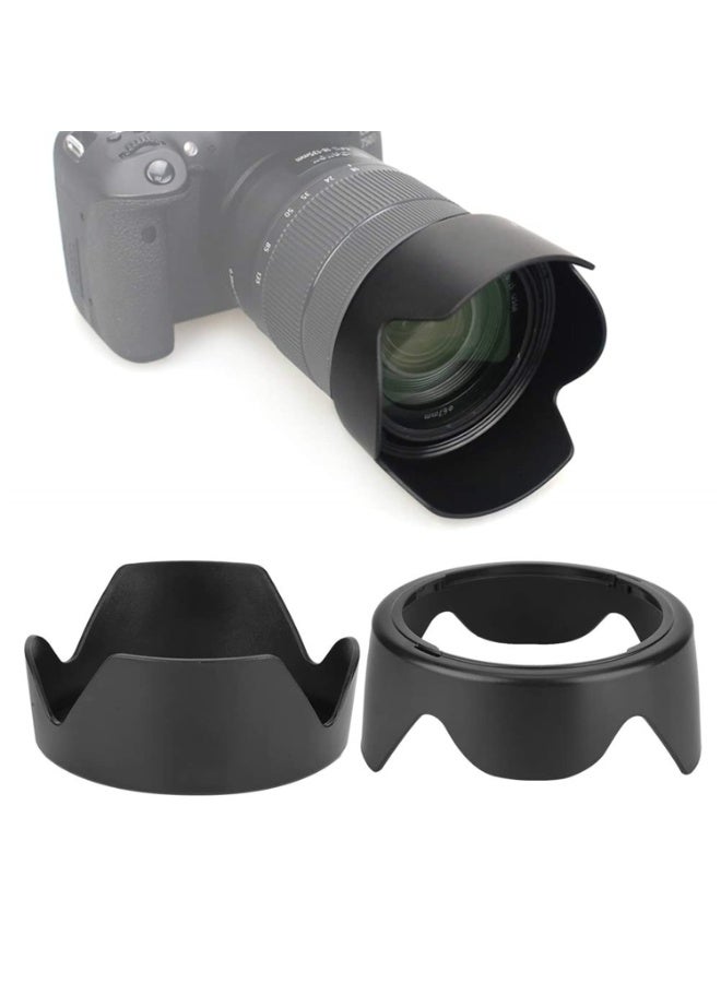 Bayonet Dedicated Lens Hood Replacement EW-73B for Canon EF-S 17-85mm f/4-5.6 IS USM & 18-135mm f/3.5-5.6 IS STM Lens - Image 1