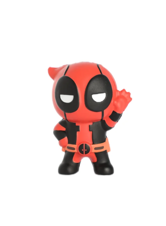 MARVEL Deadpool Hand Up Expression Mochi Squishy Doll Red and Black 10 x 10 x 10 cm VJX24512-DP3