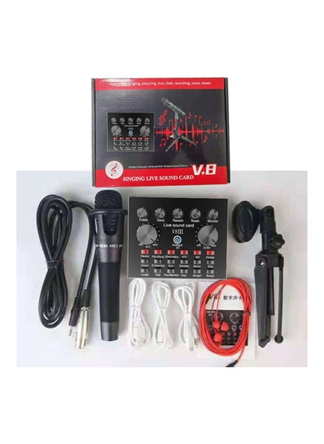 Arabest K-Song Live Broadcast V8 Sound Card PSWZ019 Black - Image 2