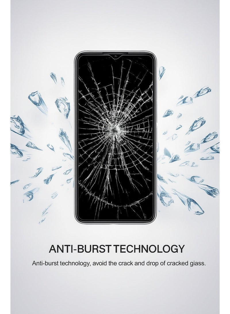 أميغو اسكرينة شاشة ضد الكسر لهاتف iPhone 17 Pro Max زجاج عالي الجودة يوفر حماية فعّالة من الصدمات والخدوش اليومية مع وضوح فائق وتغطية كاملة للشاشة - Image 3