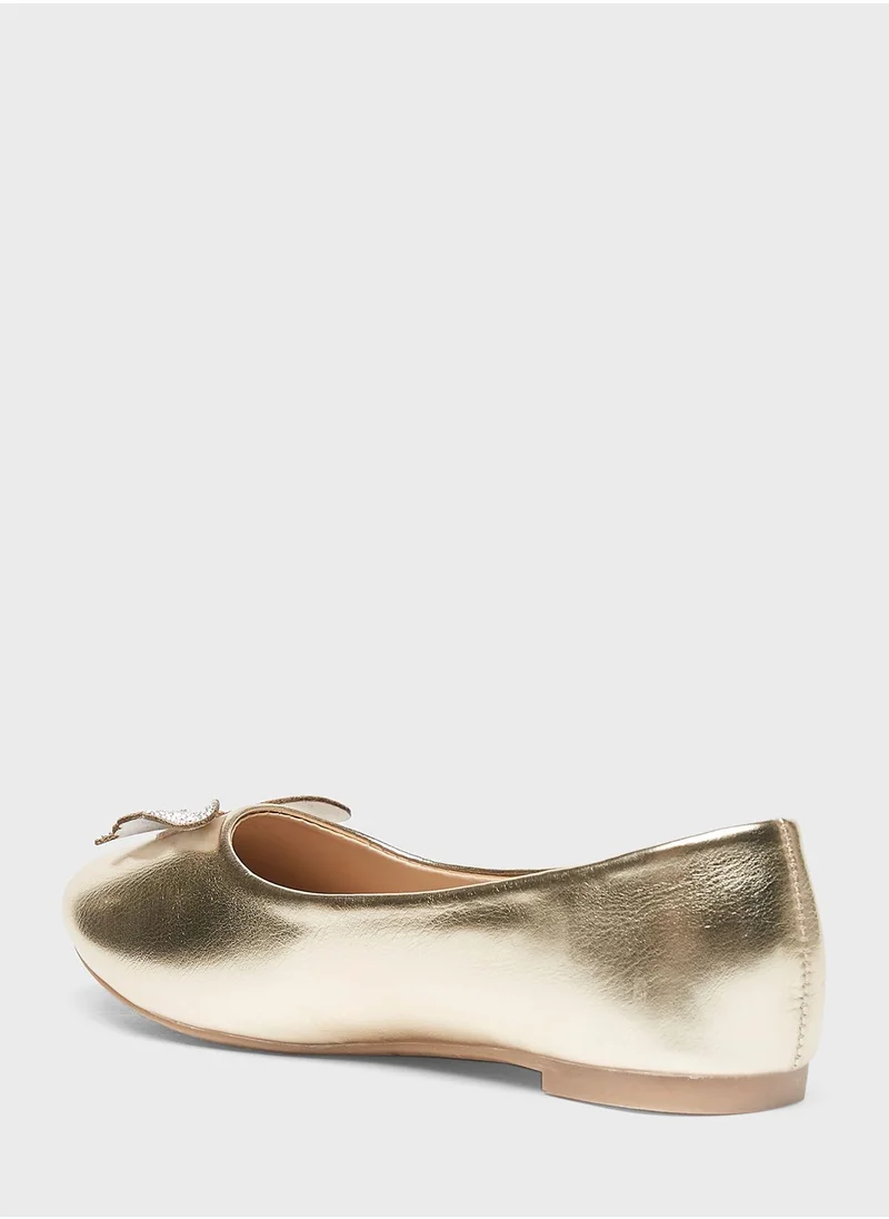 shoexpress Kids Butterfly Ballerinas