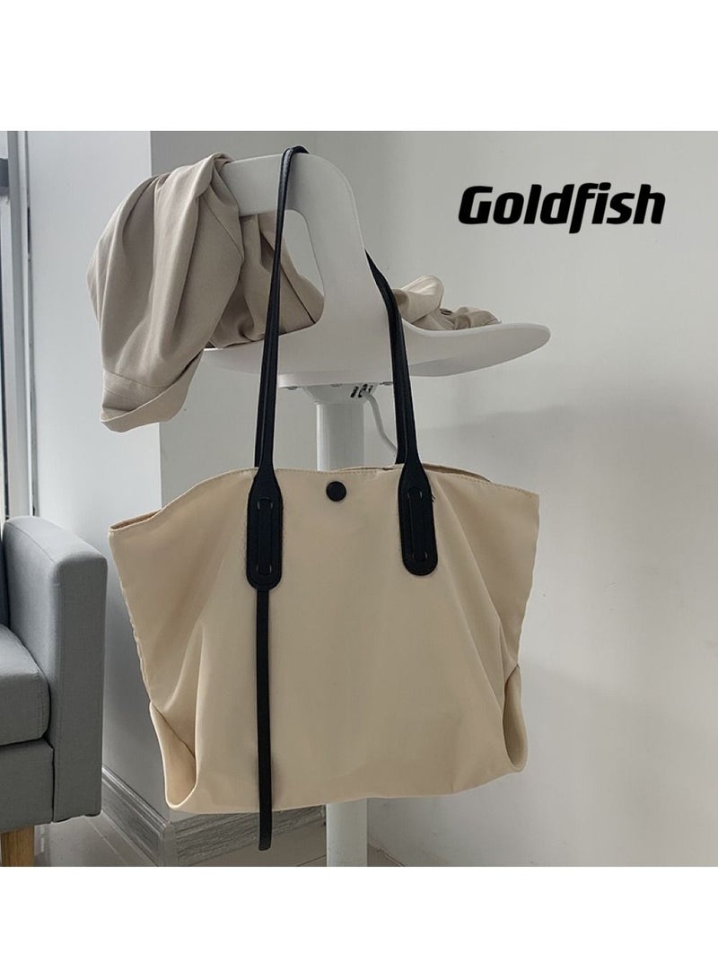 Goldfish Canvas Women Shoulder Bag Ladies Fashion Shopping Hand Bags - Image 1