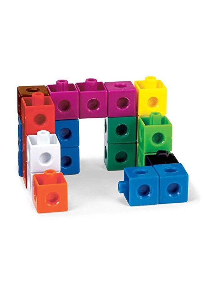 hand2mind Snap Cubes Math Linking Cubes Plastic Cubes Snap Blocks Color Sorting Connecting Cubes Math Manipulatives Counting Cubes For Kids Math Math Cubes Math Counters (Set Of 100) - Image 3