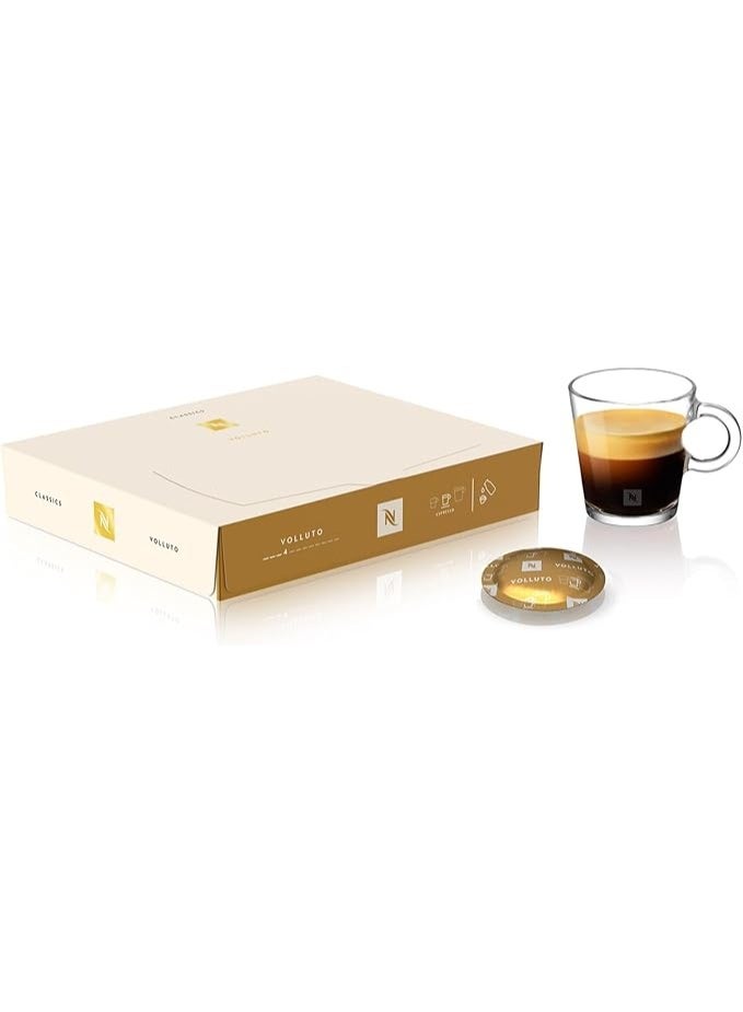Nespresso Volluto Professional Capsules, Light Roast, Intensity 4, 50 Count, Compatible with Nespresso Professional Machines