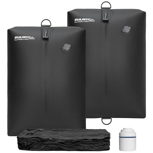 EULANT Reusable Vacuum Bags for Travel With Pump,Professional Waterproof IPX8 Vacuum Compression Bag for Suitcases Backpack,Space Saver Bags Packing Organizers for Clothing Packing(2 Pack,Black) - Image 1