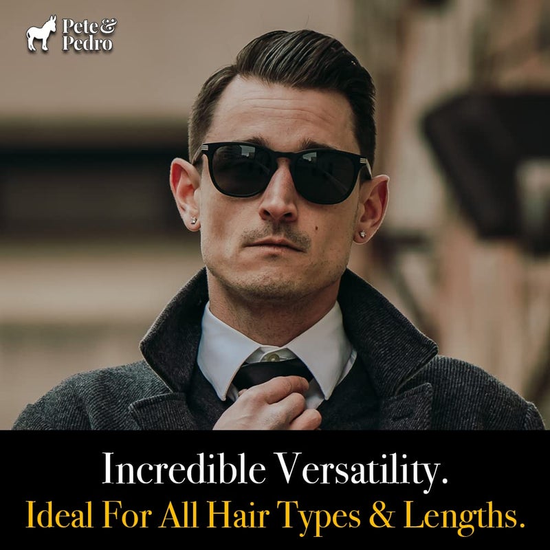 Pete & Pedro HAIR STYLING CLAY - Medium Hold, Matte Finish, Low Shine Styling Clay for Men, Ideal for Hairstyling Medium, Messy, Fine Thinning Hair Styles | Shark Tank Featured, 2 oz - Image 4