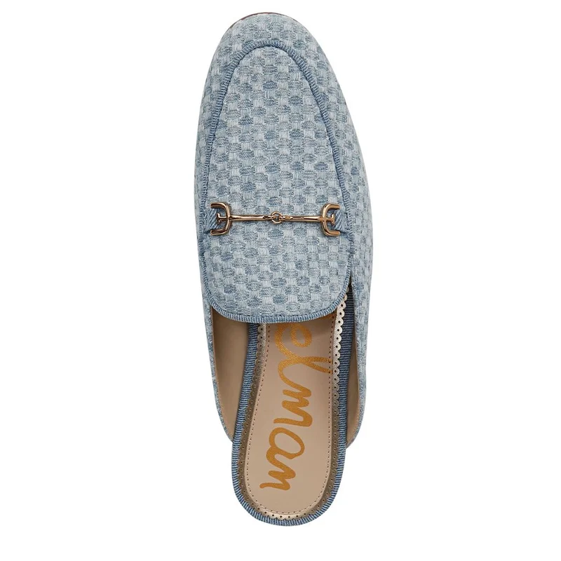 Sam Edelman BLUE Linnie Bit Mule for Women | Best Price UAE