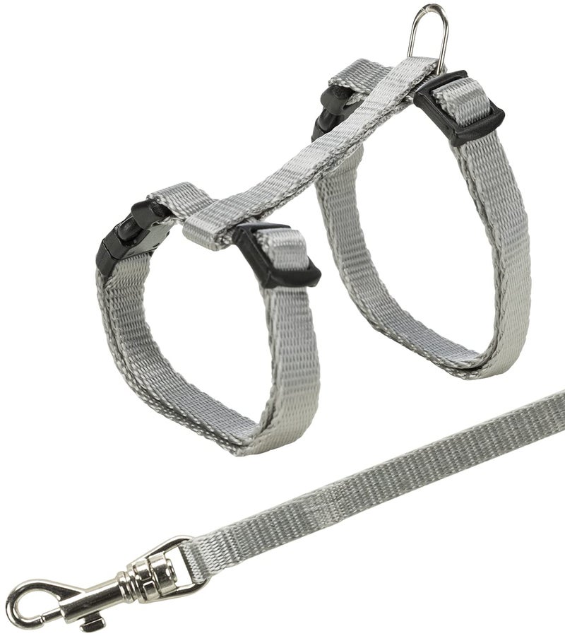 Trixie Kitten Harness with Leash - Assorted, Small, 500 Gram - Image 1