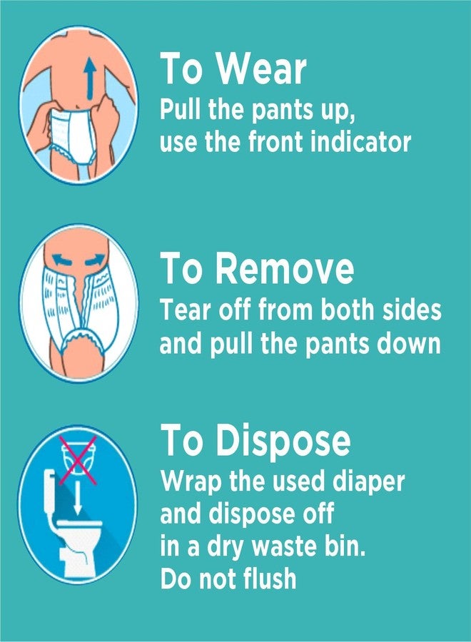 MyAid SOOO GOOD Baby Diaper Pants With Aloe Lotion & Wetness Indicator Size-NB - Image 2