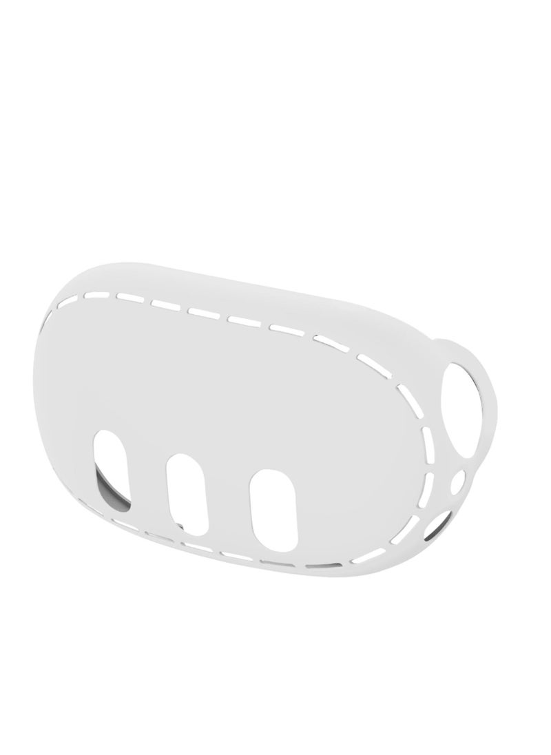 Generic - Goggles Protection Anti-Scratch Gaming Accessories Preventing Dust Collisions Compatible for Meta Quest3 VR Headset White Silicone - Image 1