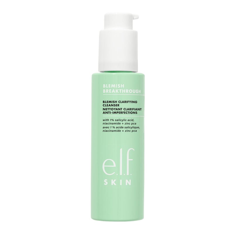 elf e.l.f. SKIN Blemish Breakthrough Clarifying Cleanser, Gel Cleanser For Removing Makeup, Controlling Oil & Clarifying Pores, 1% Salicylic Acid - Image 2