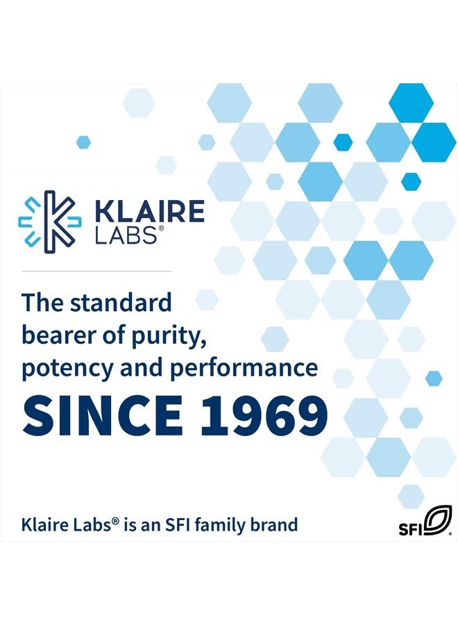 Klaire Labs Betaine HCl 648mg - Hypoallergenic Betaine Supplement to Support Digestion & Nutrient Absorption - Gluten-Free, Corn-Free (100 Capsules) - Image 3