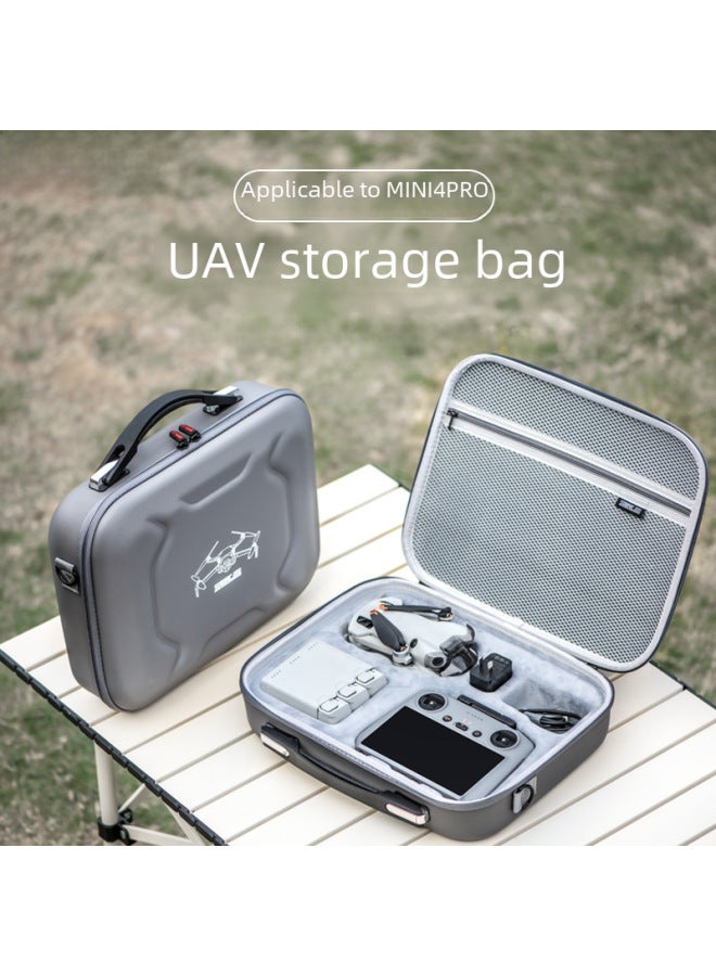 Beauenty For DJI Mini 4 Pro Storage Bag Screen Remote Rc2 Handheld Diagonal Bag N2 Standard For DJI Mini 4 Pro Accessories-Color:Hard Shell Linters-Compatible With RC2 Fly Set With Screen - Image 2