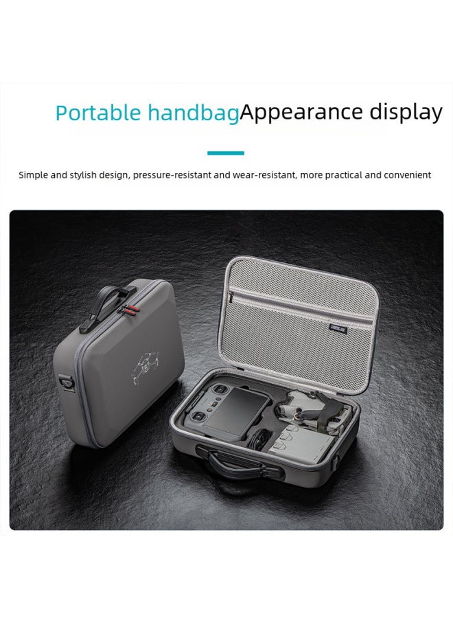 Beauenty For DJI Mini 4 Pro Storage Bag Screen Remote Rc2 Handheld Diagonal Bag N2 Standard For DJI Mini 4 Pro Accessories-Color:Hard Shell Linters-Compatible With RC2 Fly Set With Screen - Image 3