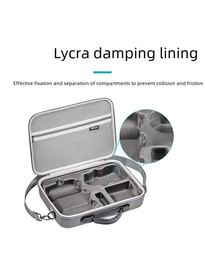 Beauenty For DJI Mini 4 Pro Storage Bag Screen Remote Rc2 Handheld Diagonal Bag N2 Standard For DJI Mini 4 Pro Accessories-Color:Hard Shell Linters-Compatible With RC2 Fly Set With Screen - Image 4